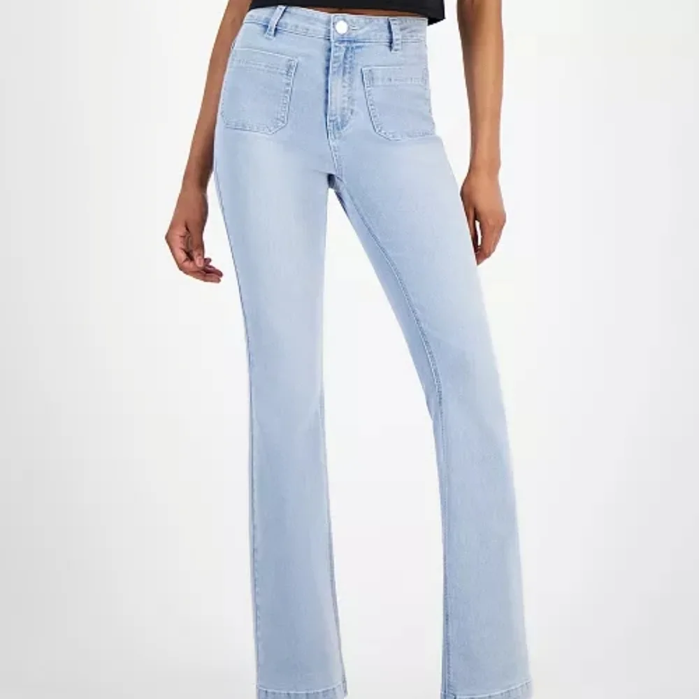 Dollhouse Blue Flare Wide Leg Jeans Size 0